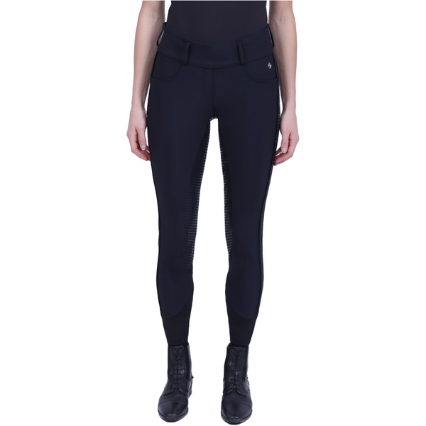 HV Polo Dames Isabell Fullgrip Rijbroeken 201093455 - Black